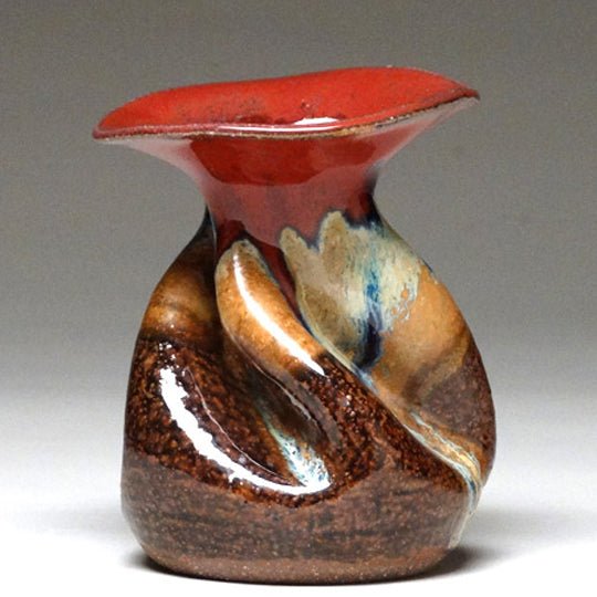 Vase_Twist_Autumn.jpg Twist-neck Vase:圖片 1